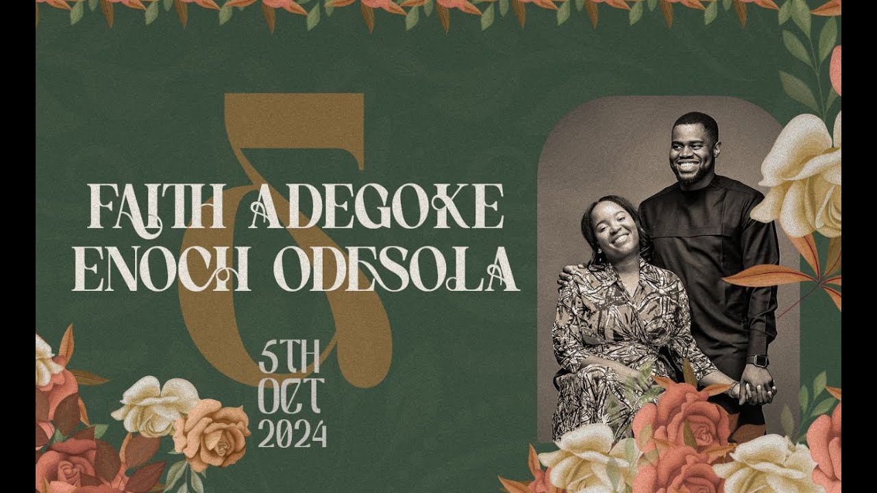 ODESOLA'S WEDDING RECEPTION!  ENOCH ODESOLA IS GETTING MARRIED!