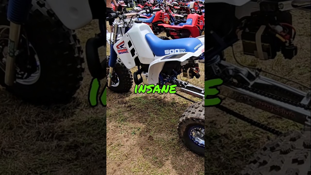 Laeger cr500 3 wheeler #2stroke #honda #legend
