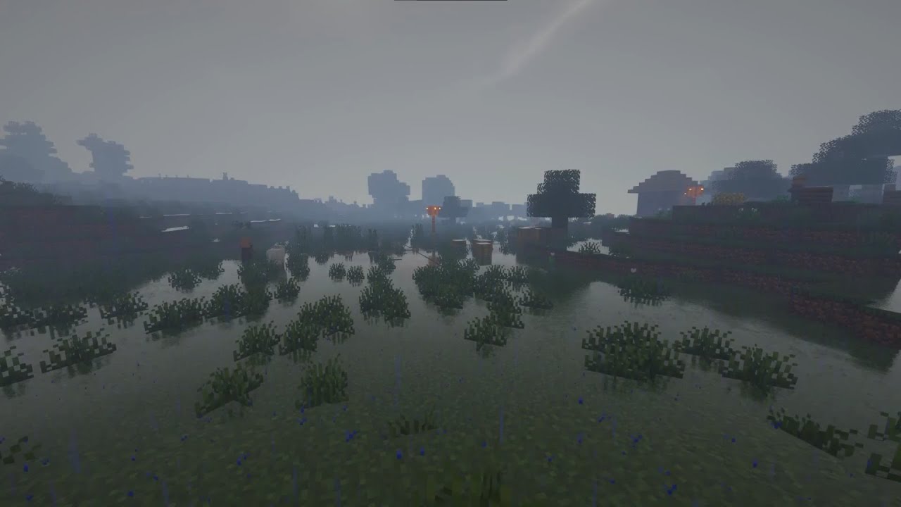 Minecraft Relaxing Music With Soft Rain