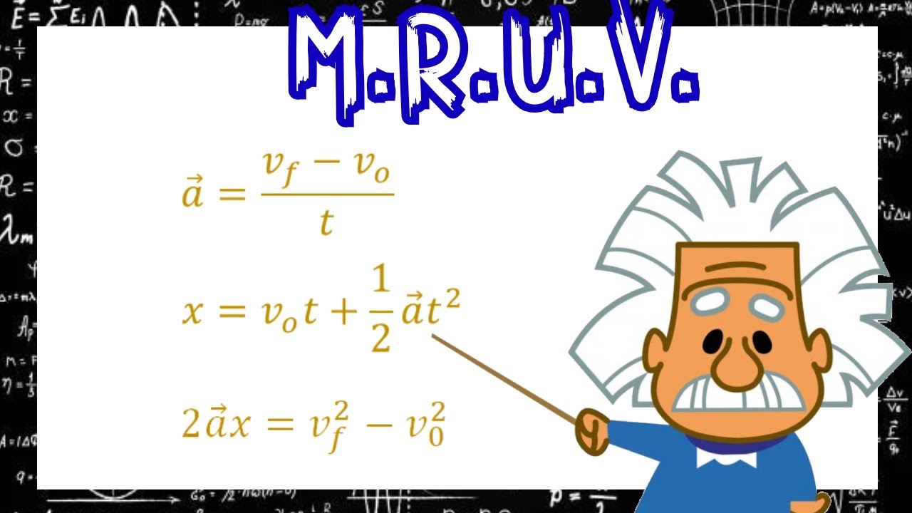 Movimiento rectilíneo uniformemente variado | MRUV