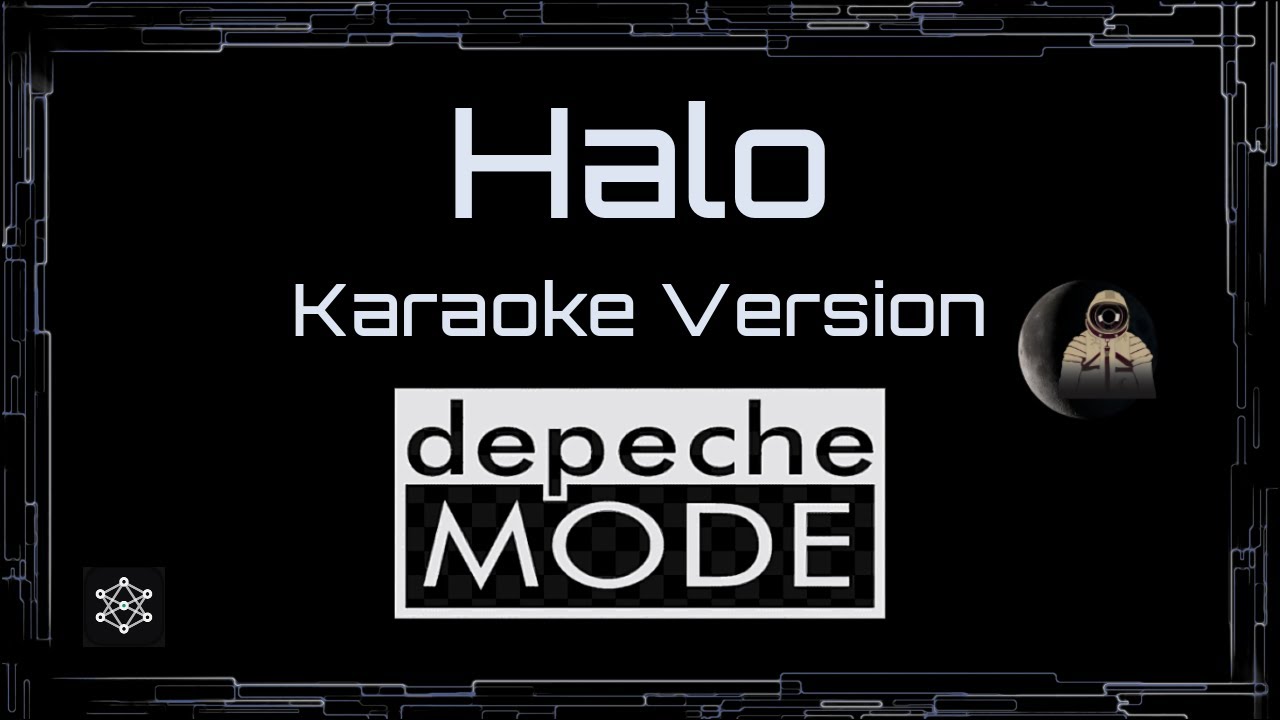 Depeche Mode • Halo (CC Karaoke / Instrumental) [UVR]