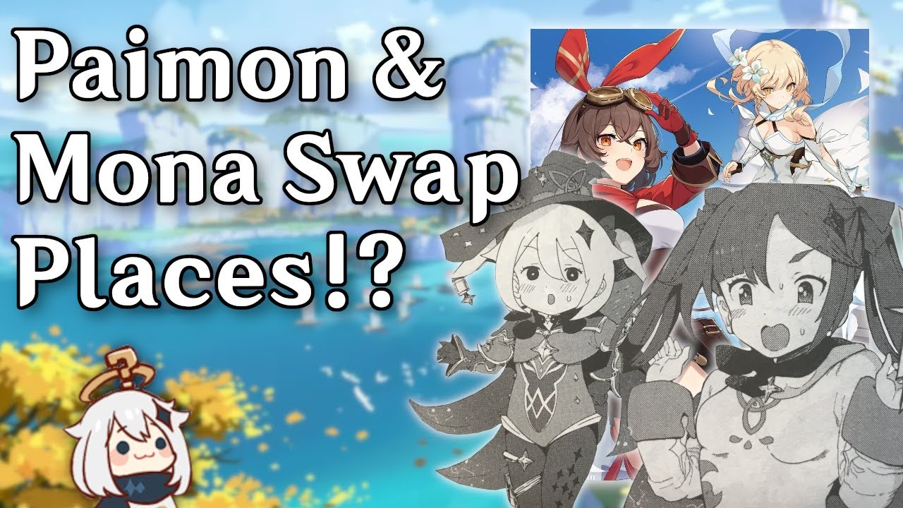 Paimon & Mona Swap Places!? (Genshin Comic Anthology Vol 1. Ch. 7 - 13)