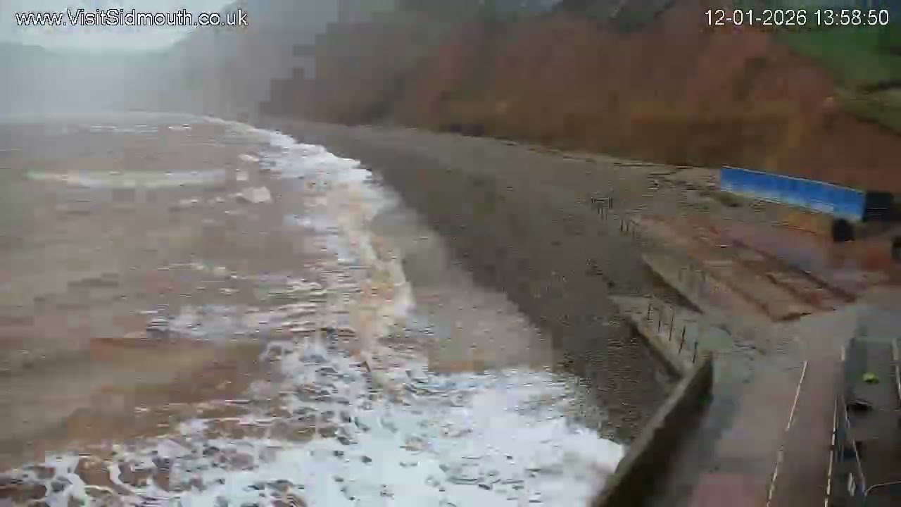 Weather & Tides - Jacobs Ladder (Sidmouth) - Monday 12 January