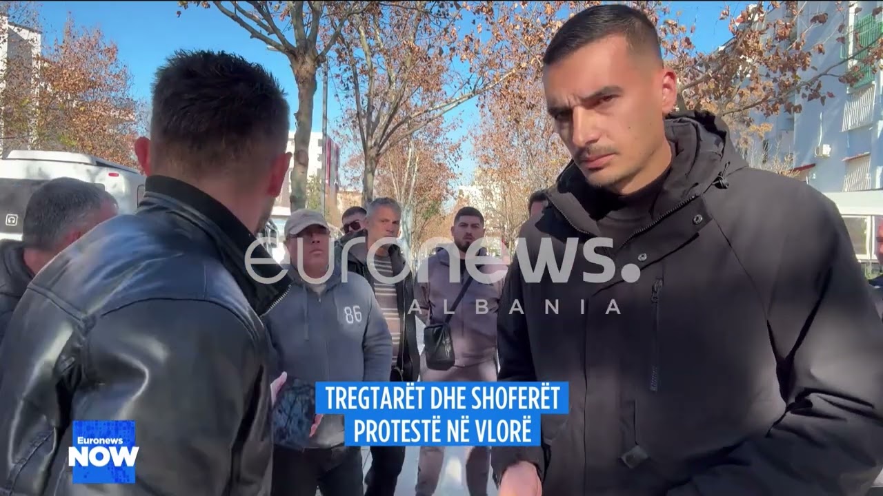 &lsquo;Po na falimentojn&euml;&rsquo;  Shofer&euml;t n&euml; Vlor&euml; n&euml; protest&euml;! Askush nuk flet