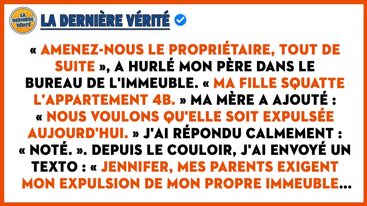 Ma Famille A Exigé De « Parler Au Propriétaire » Pour M'expulser. J'ai Envoyé Un Texto À Mon...