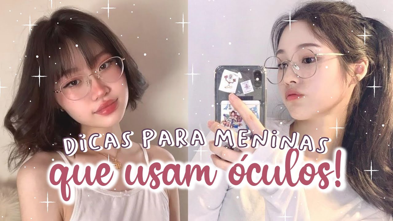 COMO FICAR BONITA USANDO ÓCULOS | 15 DICAS para MENINAS QUE USAM ÓCULOS *maquiagem, truques* 👓