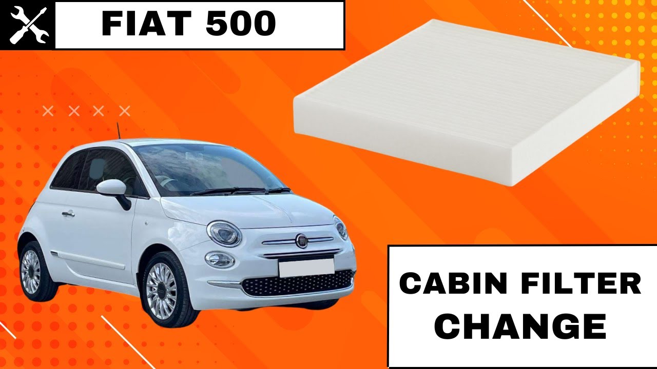 Fiat 500 Cabin Filter Replacement | DIY Tutorial (2007–2024)