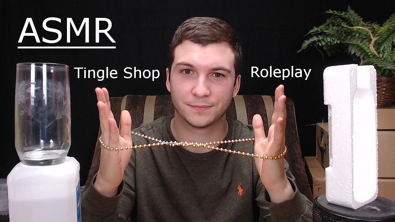 (ASMR Roleplay) The ASMRtist Supply Shop | Tapping, Crinkles, Scratching, Whispered