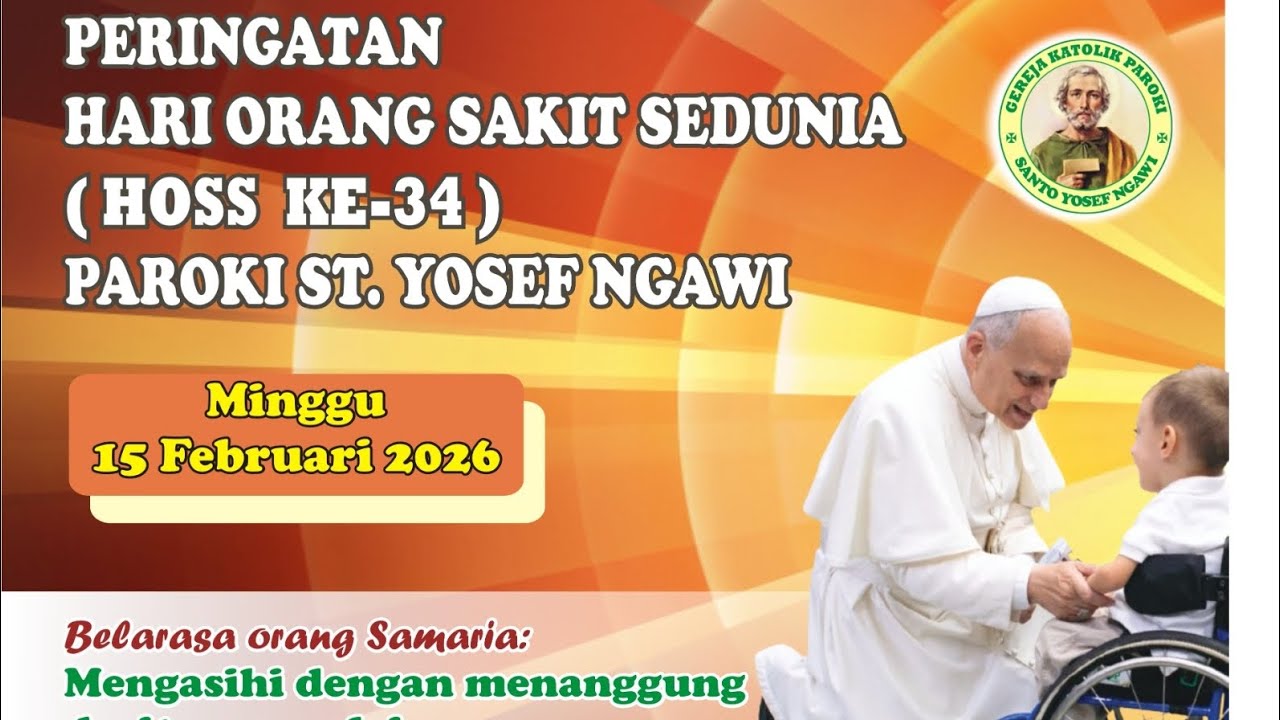 Highlight Peringatan HOSS ke-34 Paroki St. Yosef Ngawi