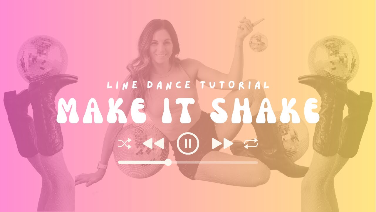 Выучите танец «Make It Shake» за 5 минут [Wonda Music представляет] Урок линейных танцев