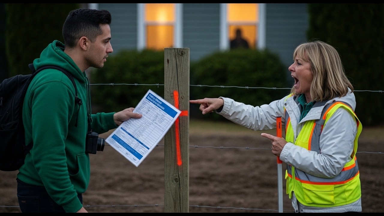 The Survey Revealed My Neighbor Had Been Sabotaging Property Stakes And The HOA Panicked