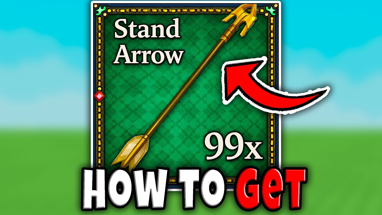 How to FARM STAND ARROWS FAST in BIZARRE LINEAGE FULL GUIDE LOCATION METHOD Roblox