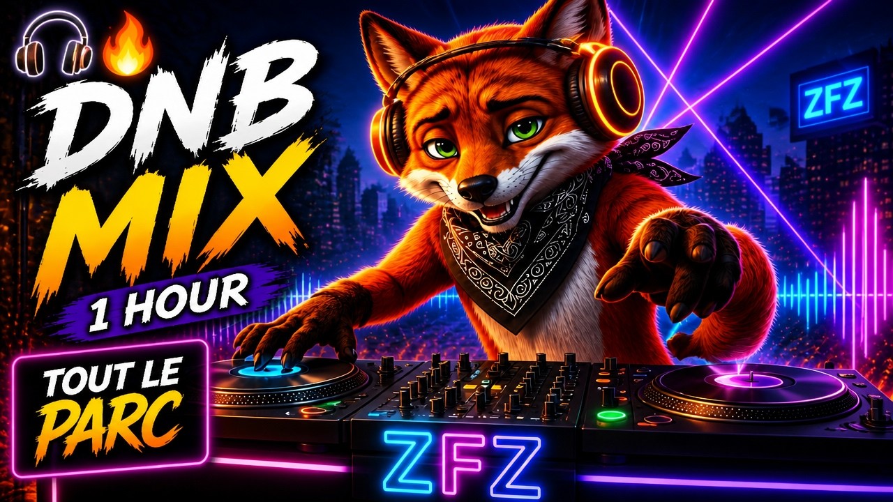 ZFZ DNB MIX 🔥 1H Drum & Bass — Renard, Grenouille, Génie Beurré & tout le Parc