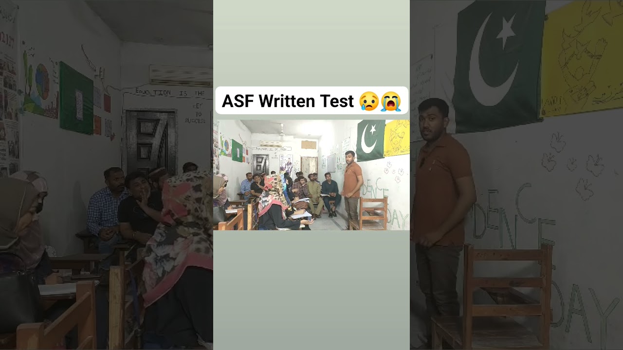 ASF Written Test #shorts