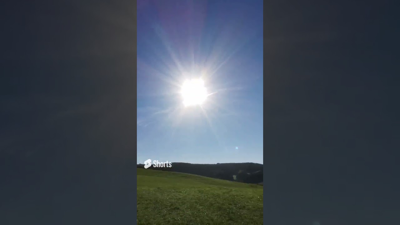 Sonne tanken am Goldberg in Goldkronach bei Bayreuth #sonnetanken