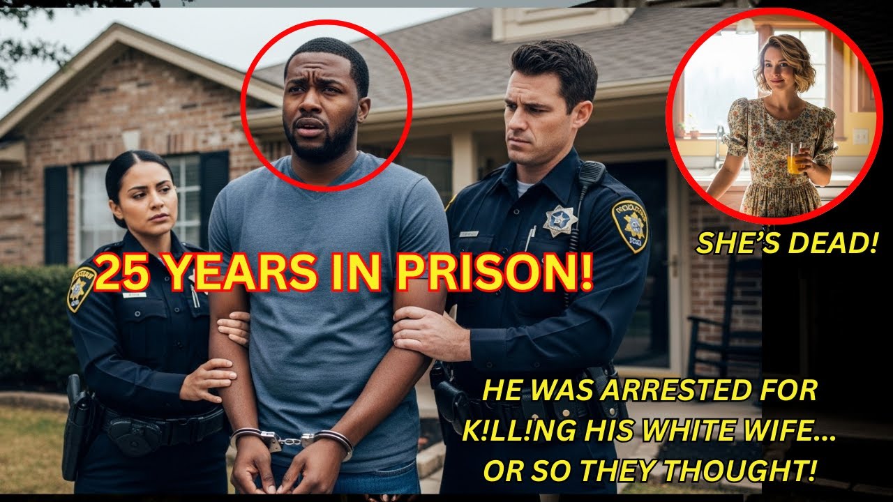 Sentenced to 25 years In Prison For K!lling His White Wife in Texas - He is Innocent