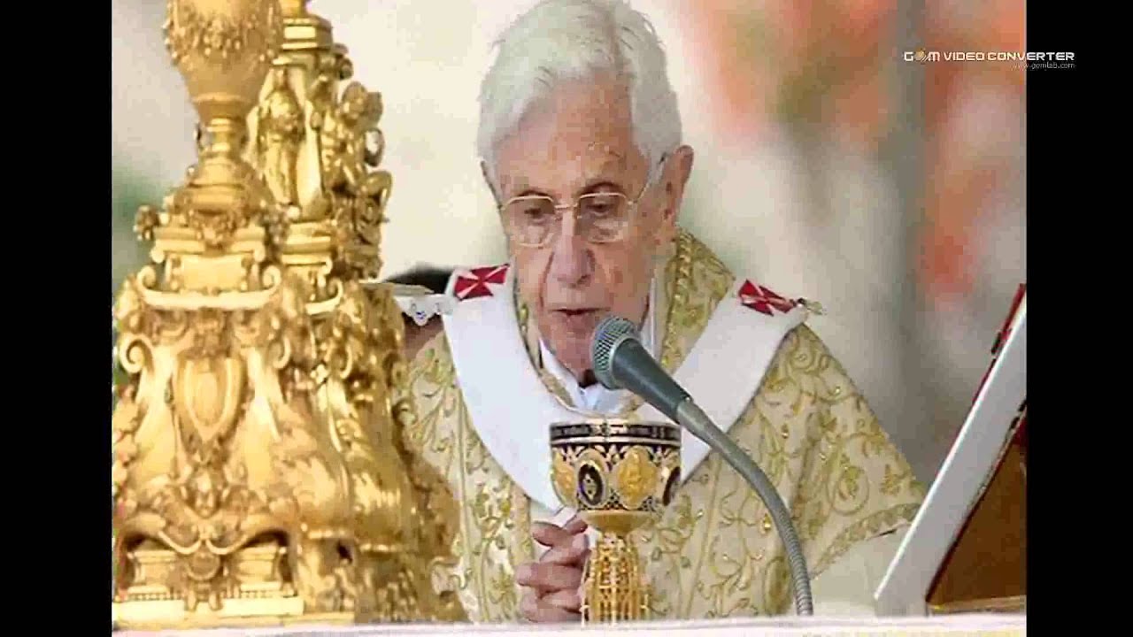 Pope Benedict XVI  Easter Sunday 2012