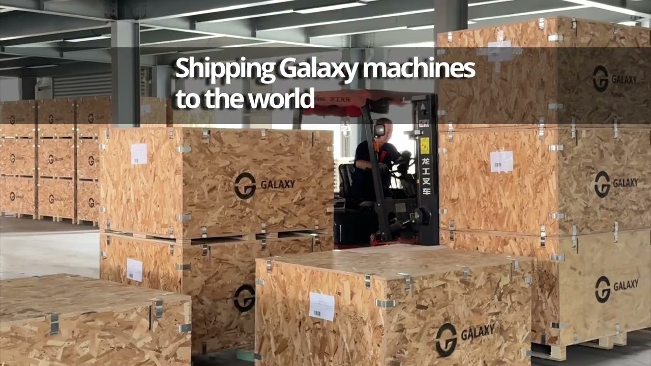 Shipping Galaxy embroidery machines to the world #Galaxy #embroidery #embroiderymachine