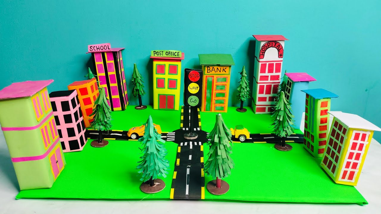 Traffic Light Working Model/l/traffic light model for school project/traffic light signal  model