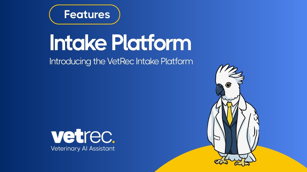 Introducing the VetRec Intake Platform