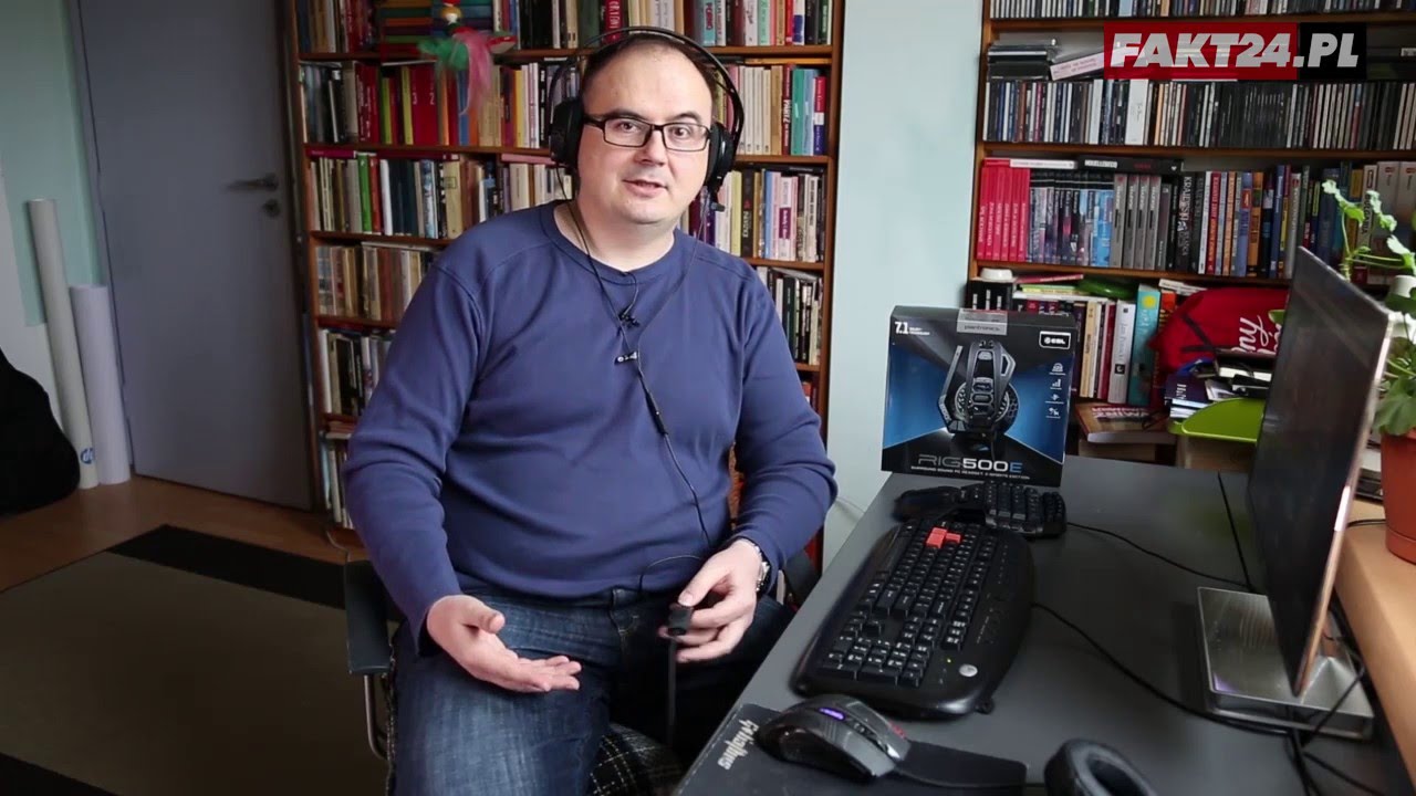 Test słuchawek Plantronics RIG 500e - Test Faktu
