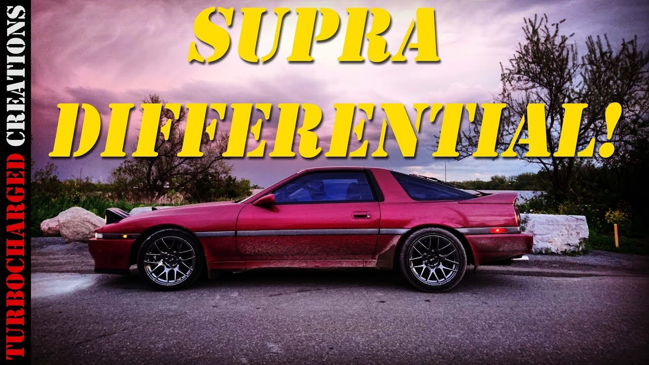 MK3 Supra Diff Removal and Reseal
