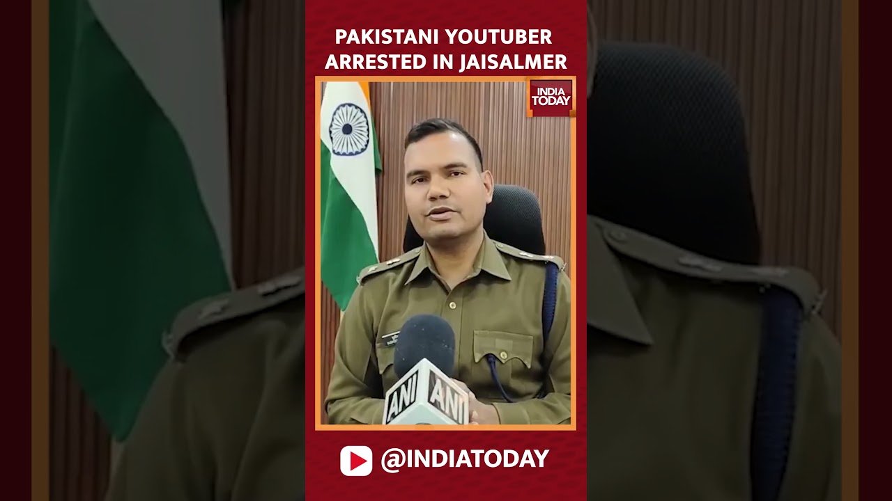 Pakistani YouTuber Vinay Kapoor Arrested In Jaisalmer | #shorts #pakistani #youtuber