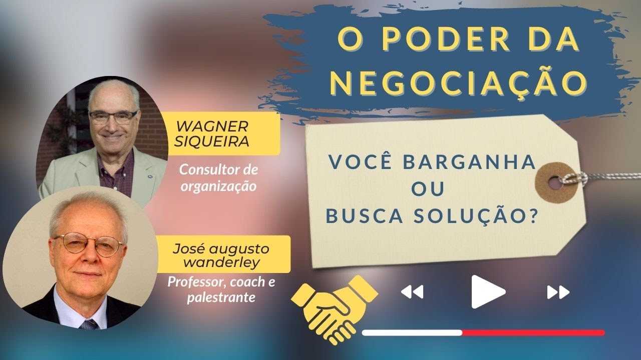 O poder da negocia&ccedil;&atilde;o: Voc&ecirc; barganha ou busca solu&ccedil;&atilde;o?