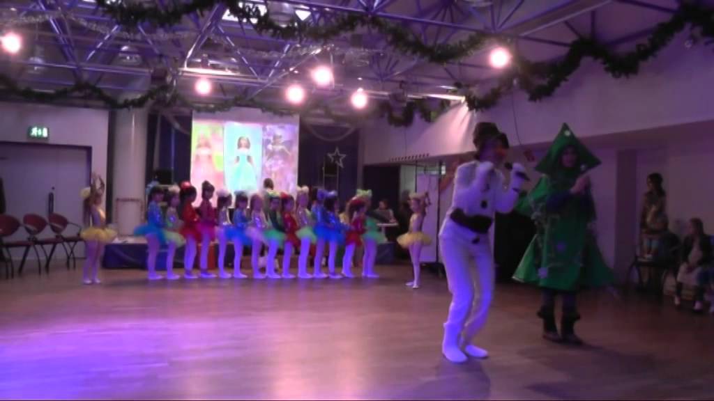 Детский новогодний праздник в городском центре LISA Jena-Lobeda 20.12.2014