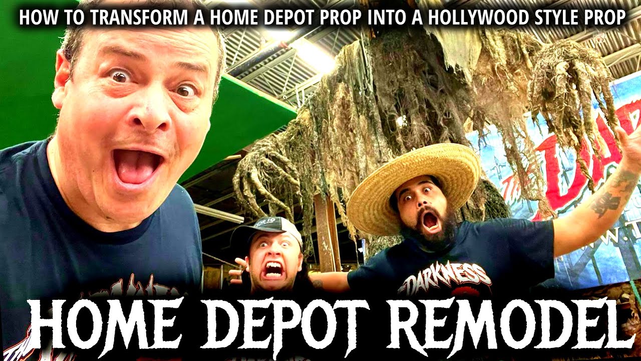 12-футовый скелет своими руками от Home Depot — подделка для жуткого реквизита на Хэллоуин