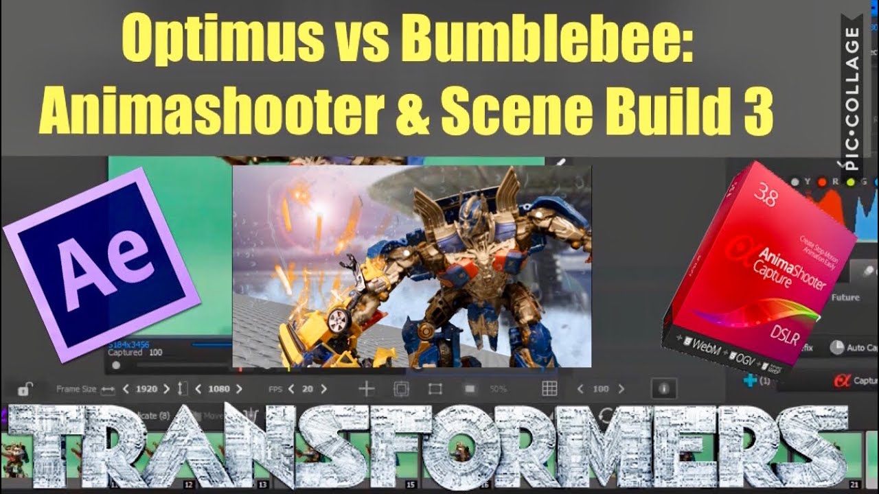 Optimus Prime vs Bumblebee: Software Demonstration And Scene Build #3