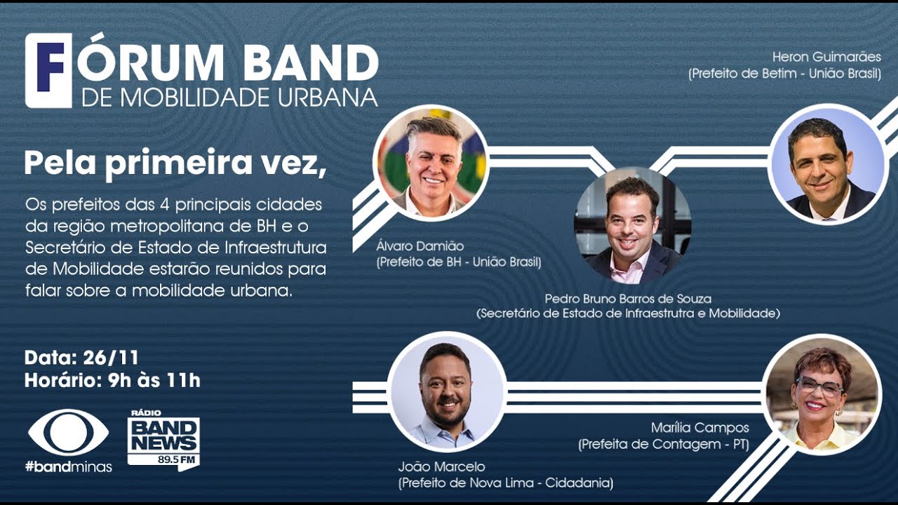 F&oacute;rum Band de Mobilidade Urbana