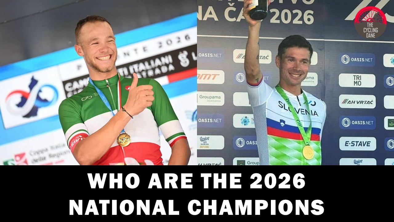 Кто стал НОВЫМИ чемпионами страны в групповой гонке 2026 года? | Джонатан Милан, Примож Роглич и ...