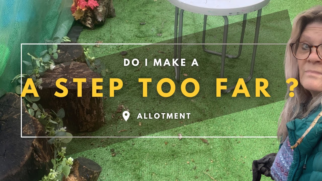 making a step for the new area doesn’t go smoothly 