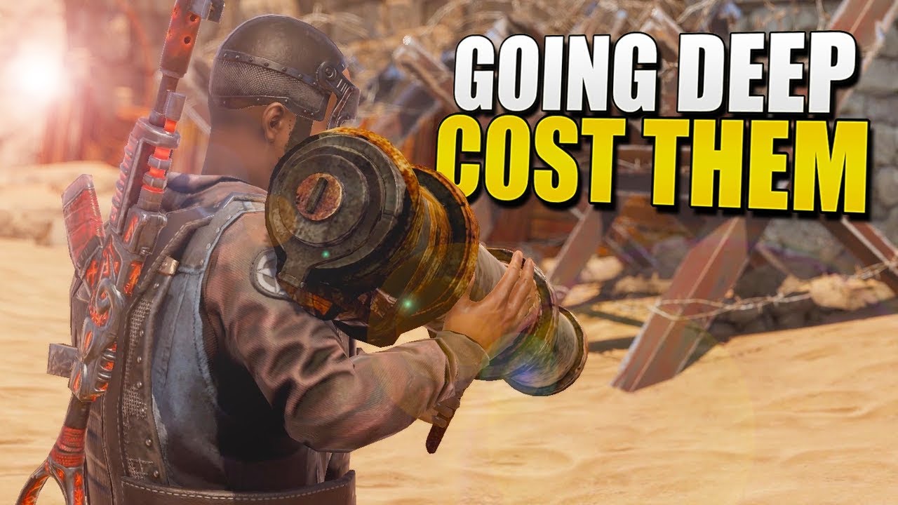 Me GOING DEEP Cost Them Their BASE LAYOUT (Rust Survival) #121