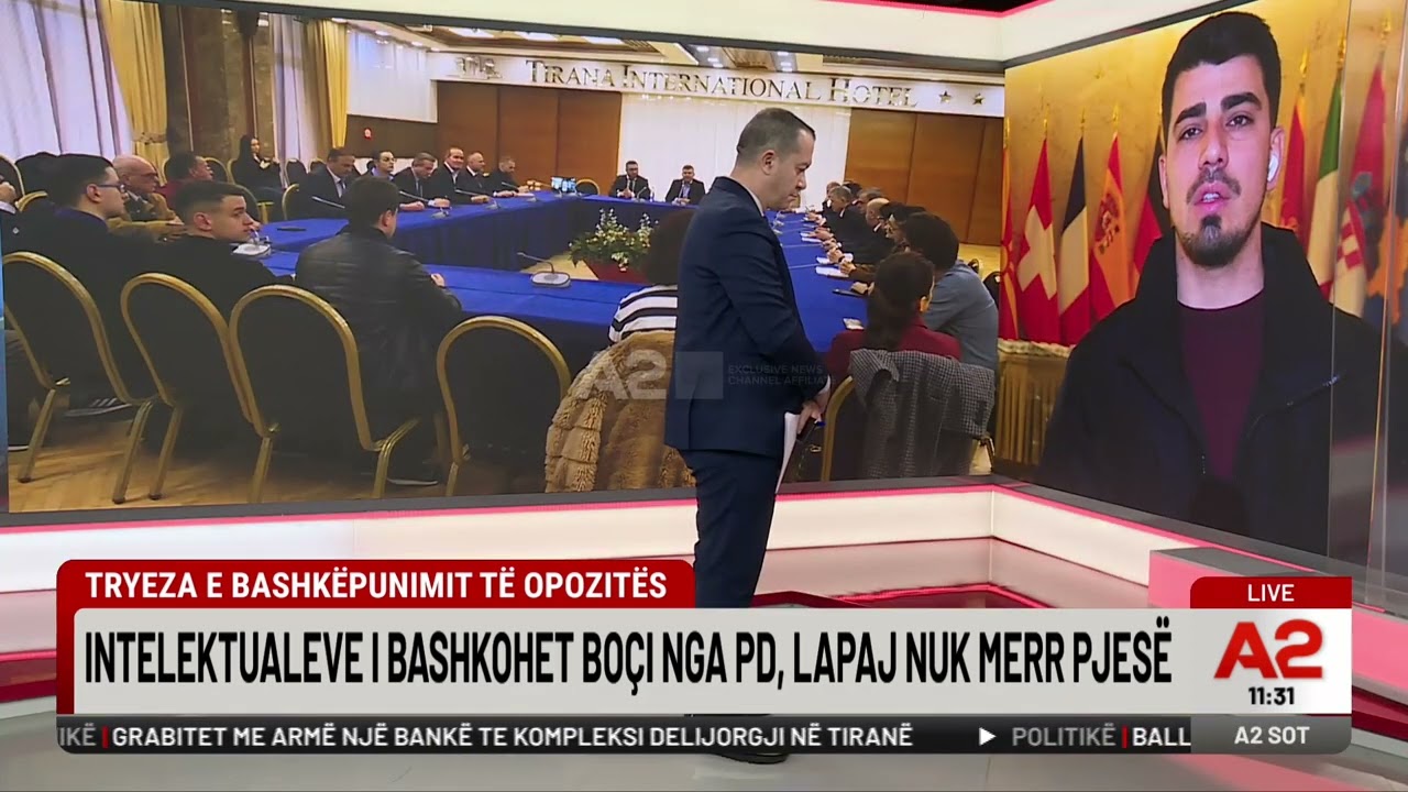 Tryeza e Bashkimit, PD çon Luçiano Boçin, Lapaj nuk merr pjesë