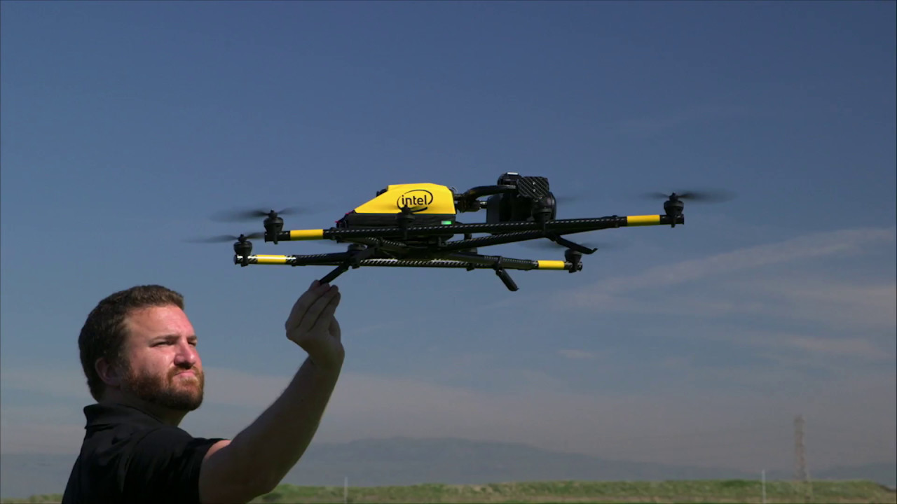 Intel Falcon 8+ Bridge Inspection Simulation