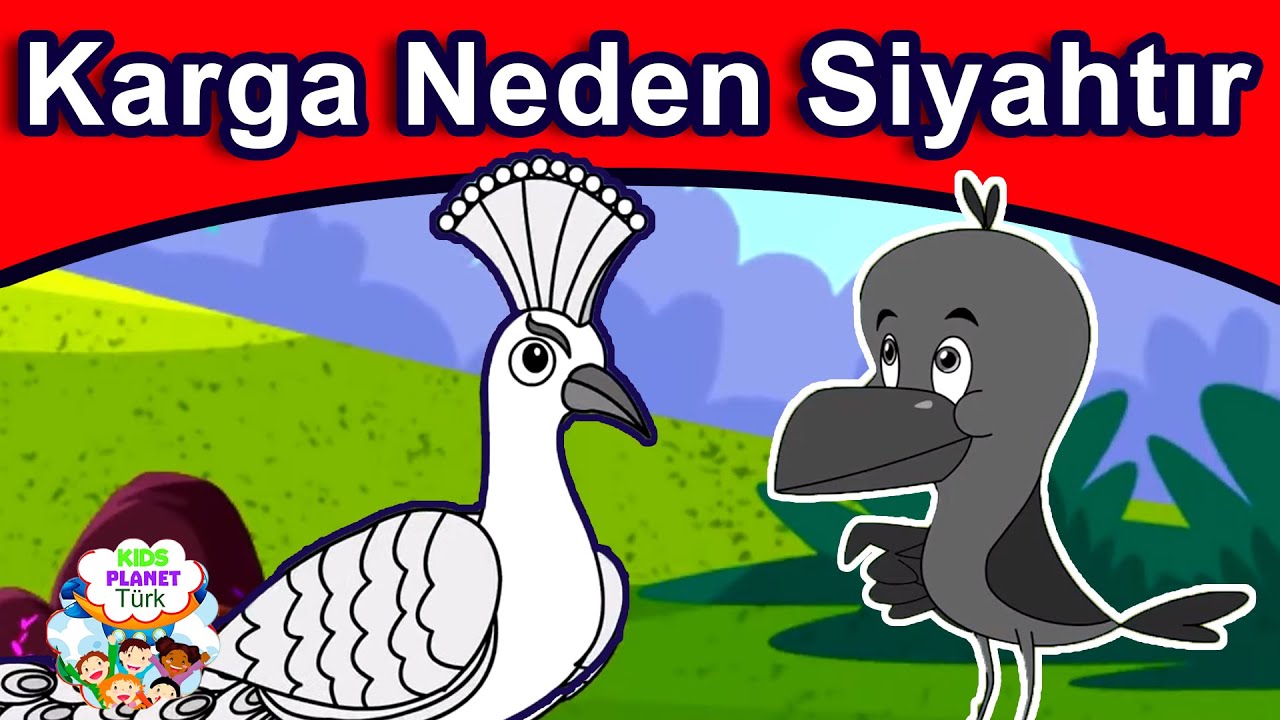 Karga Neden Siyahtır - T&uuml;rk&ccedil;e peri masalları | Masal dinle | Masallar | &Ccedil;o&ccedil;uk masalları dinle