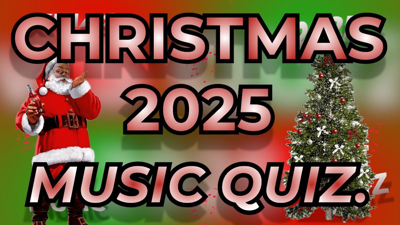 Music Quiz Christmas 2025 All the popular Christmas songs. Can you guess them all?