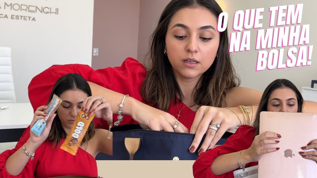 O QUE TEM NA MINHA BOLSA!
