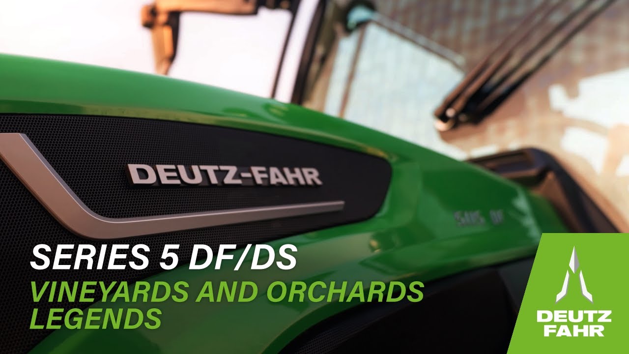 DEUTZ-FAHR Vineyards and orchards specialists - Series 5 DF/DV - EPA