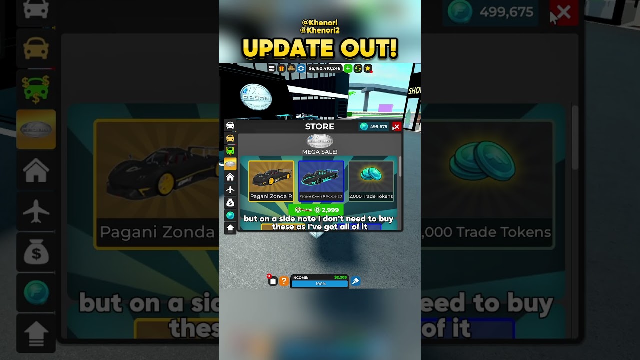 🔥NEW UPDATE IS OUT! Car Dealership Tycoon!  @AngelicaManalastass #cardealershiptycoon