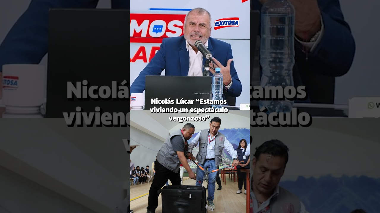 🔴🔵 Nicol&aacute;s L&uacute;car se pronunci&oacute; sobre la situaci&oacute;n que se vive en la actualidad tras la segunda vuelta
