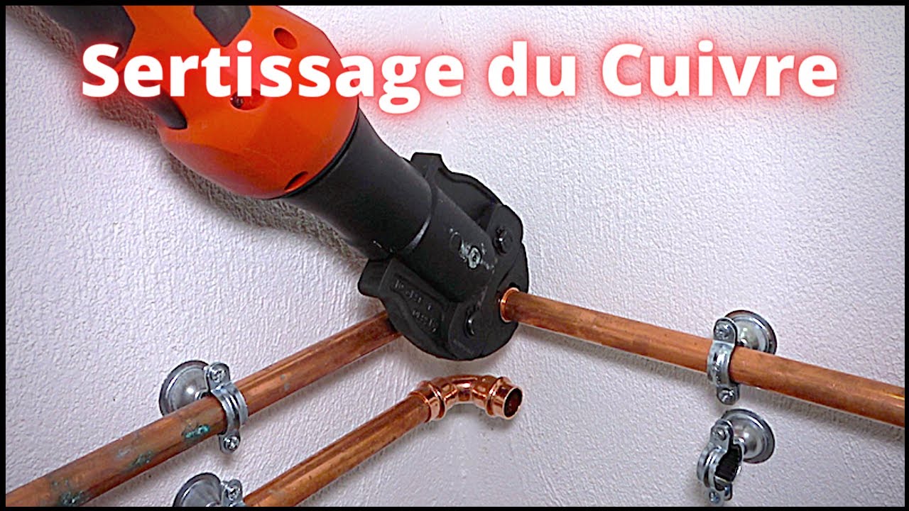 Je teste le sertissage sur cuivre