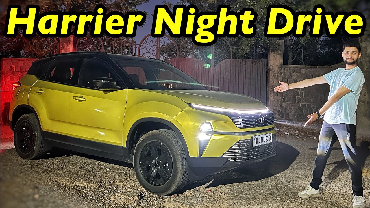 Tata Harrier Night Drive Review @Aayush ssm