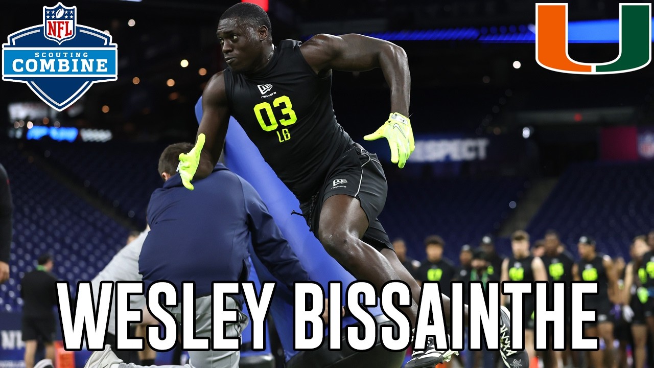 Wesley Bissainthe Workout at NFL Scouting Combine | 2026 NFL Draft