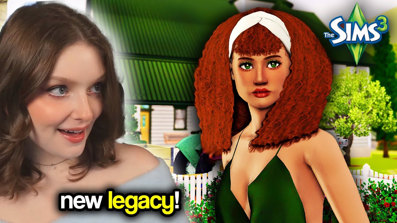 so i started a new Sims 3 legacy lol 😅