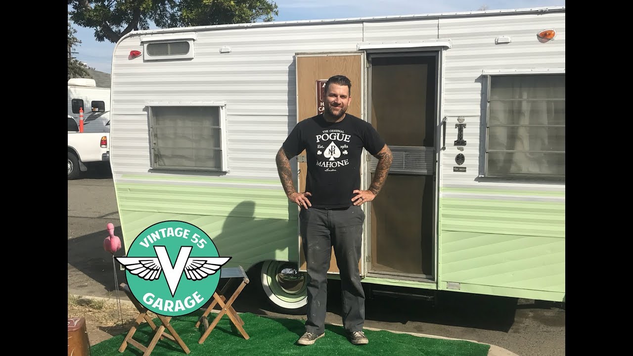 V55R Garage - 1964 Terry Travel Trailer
