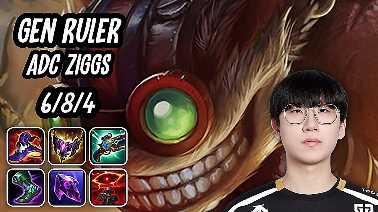 GEN Ruler ADC Ziggs SoloQ Replays 20250926