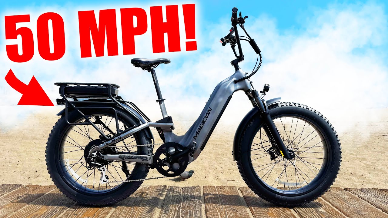 This NEW 72 Volt 50 MPH Ebike is INSANE! Magician Alpha Review